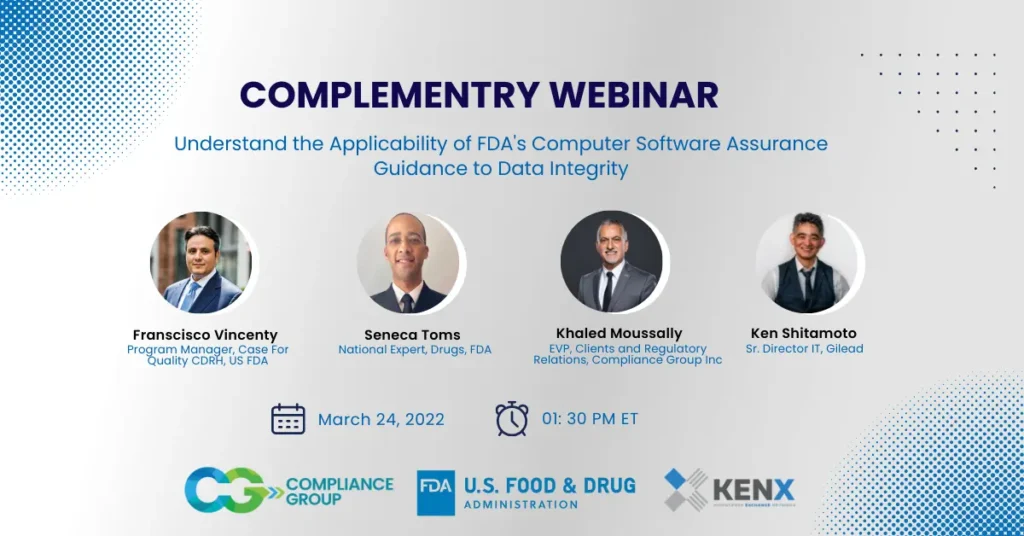 FDA’s CSA Guidance to Data Integrity