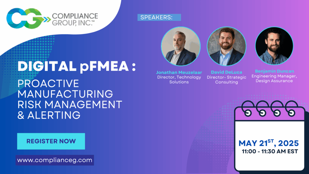 Digital pFMEA: Proactive Manufacturing Risk Management and Alerting