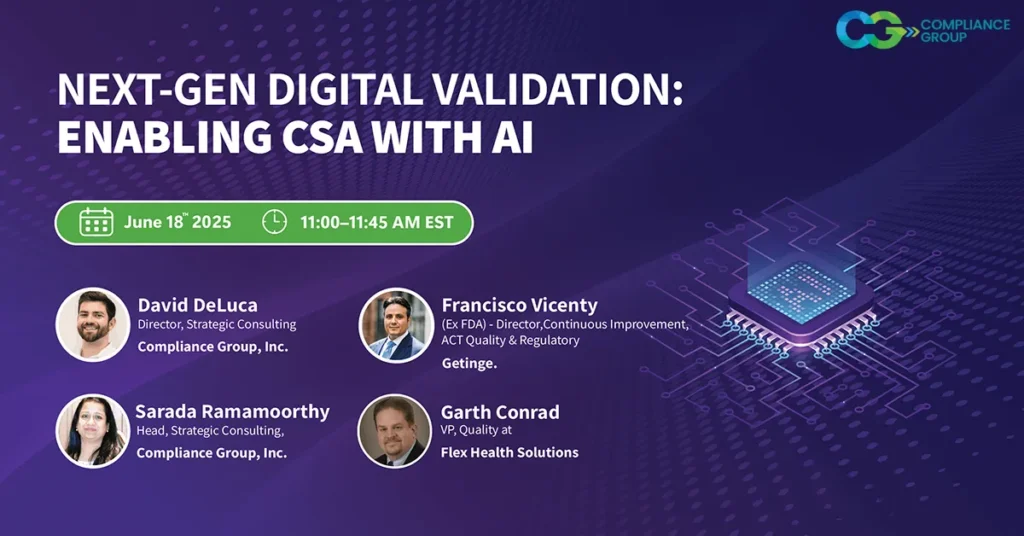 Next-Gen Digital Validation: Enabling CSA with AI