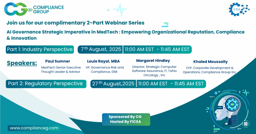 AI Governance Strategic Imperative in MedTech