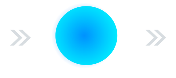 Blue circular Logo