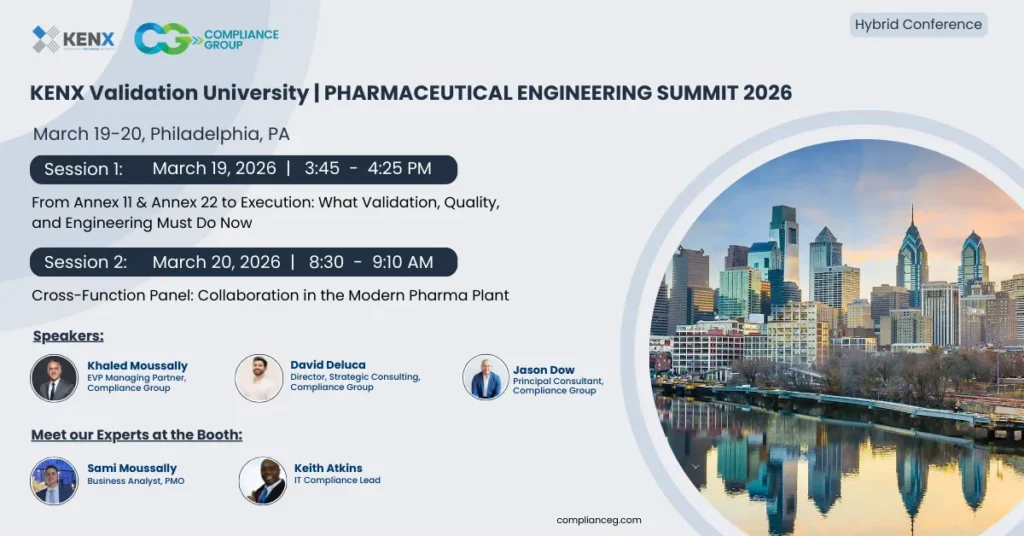 KENX Validation University and Pharmaceutical Engineering Summit 2026
