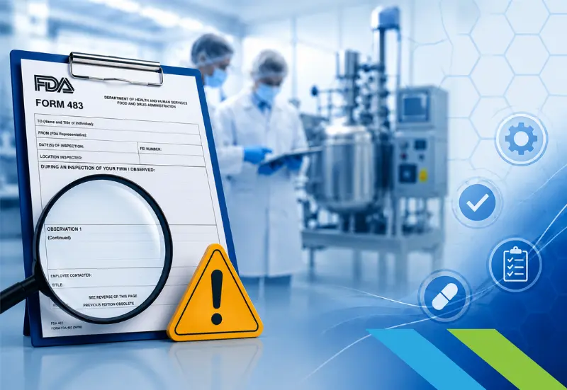 FDA 483 Letters: Most Common Observations & Risks
